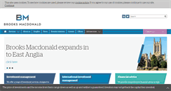 Desktop Screenshot of brooksmacdonald.com